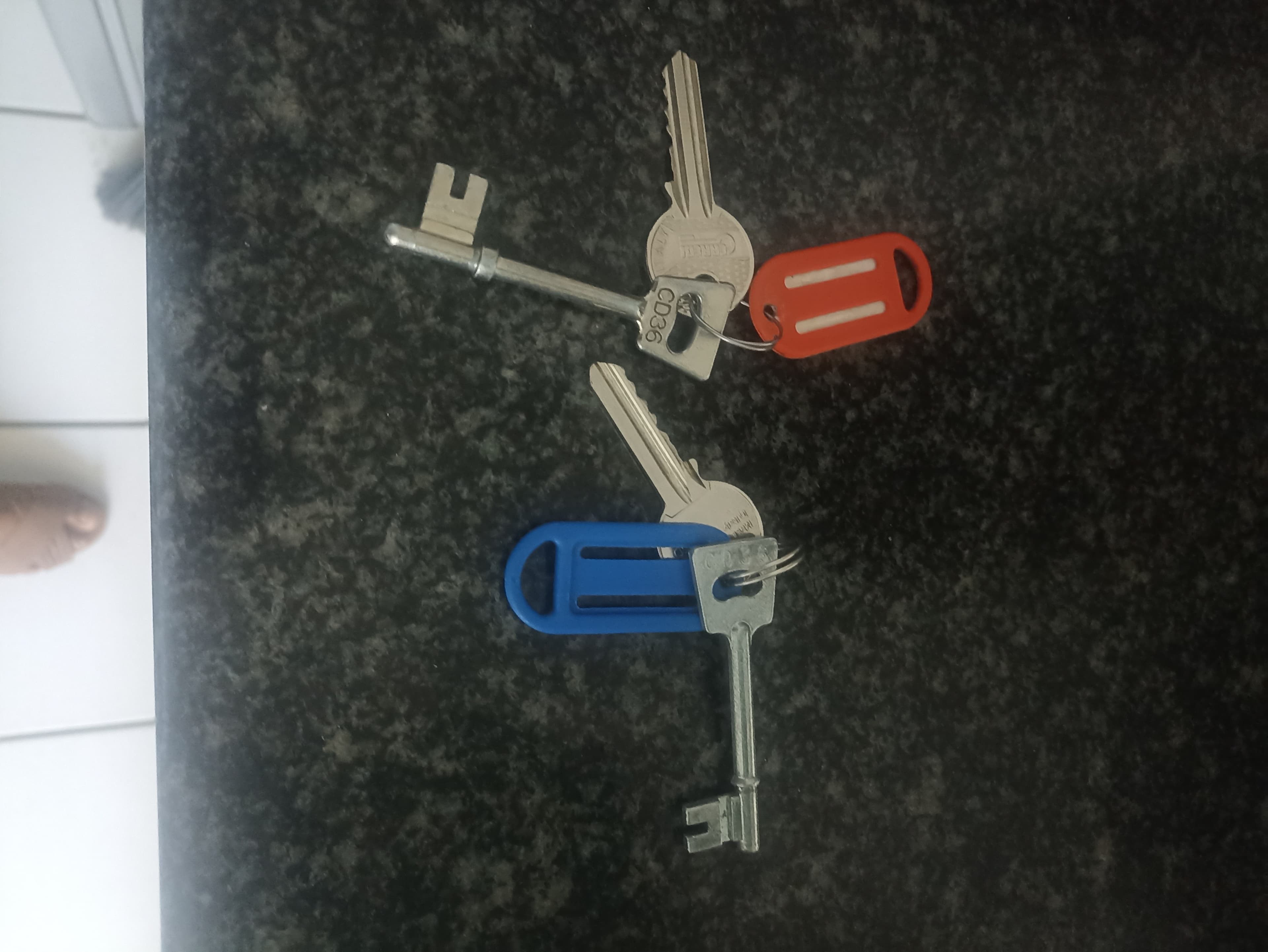 Keys at handover